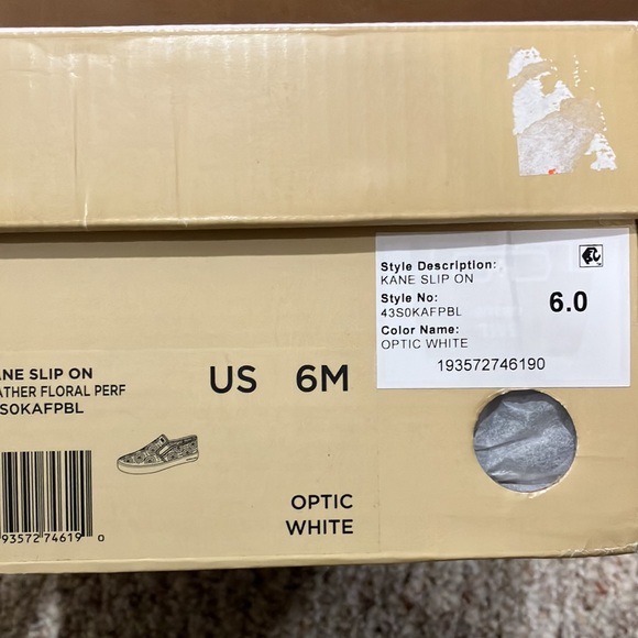 Michael Michael Kors Womens Kane Leather Fashion Sneakers White - Picture 12 of 12